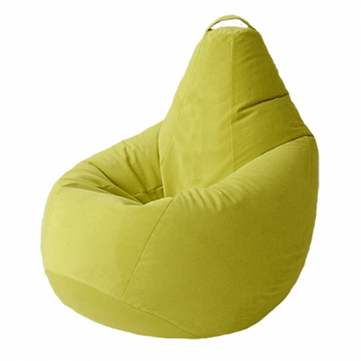 Кресло груша "Bormio" велюр - грушево-зеленый