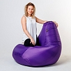 Кресло груша "Bormio" оксфорд luxe - фиолетовый,#2