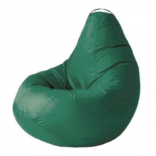 Кресло груша "Bormio" оксфорд luxe - тёмно-зеленый