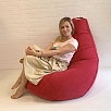 Кресло груша "Bormio" велюр luxe - сангина,#4