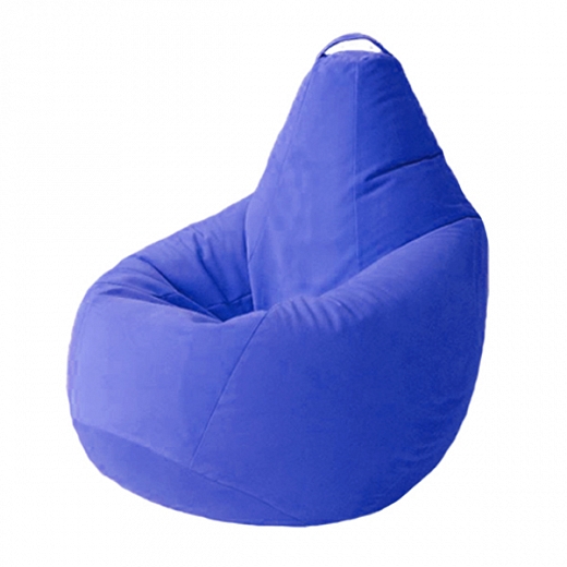 Кресло груша "Bormio" велюр - синий