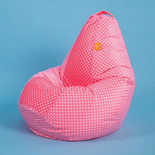 Кресло груша детское велюр exclusive - розовая мечта
