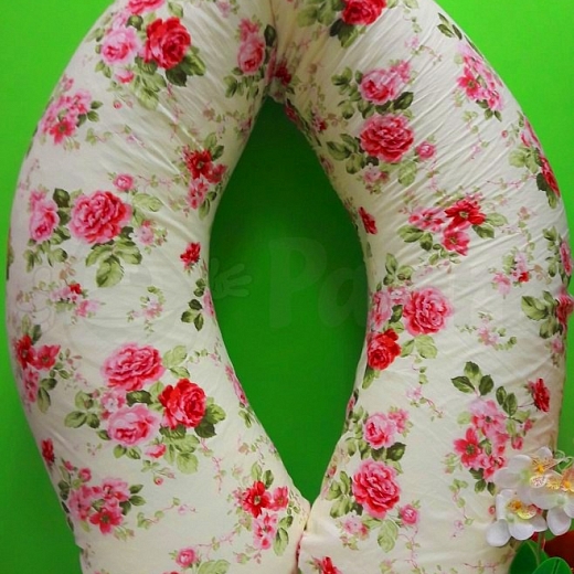Подушка для беременных "Laura"  - розы